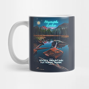 Rocky Mountain National Park Poster - Nymph Lake Mug